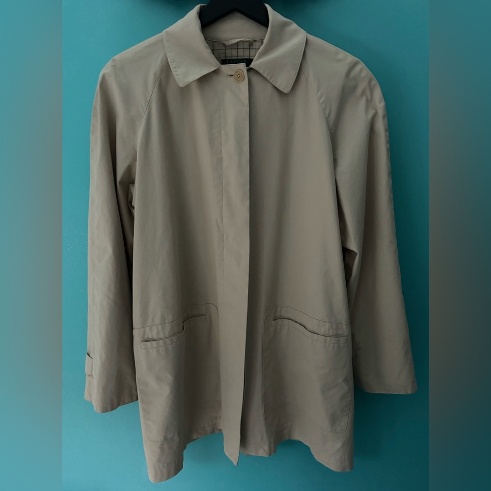 Lauren by Ralph Lauren Womens Lightweight Mid length Jacket Size L